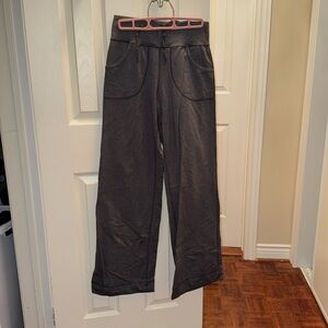 Lululemon Wide Leg Grey Pant
